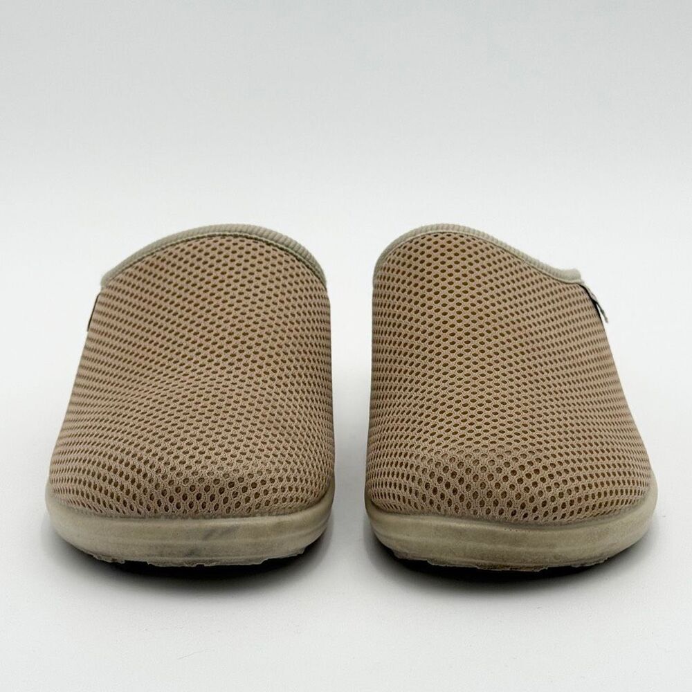 Fly Flot Womens Beige Slip-On Mule Shoes Cloth Slippers - US Size 8-8.5 / EU 39 - Picture 2 of 11